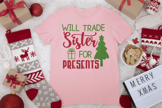 Will Trade Sister Tee - Christmas Collection