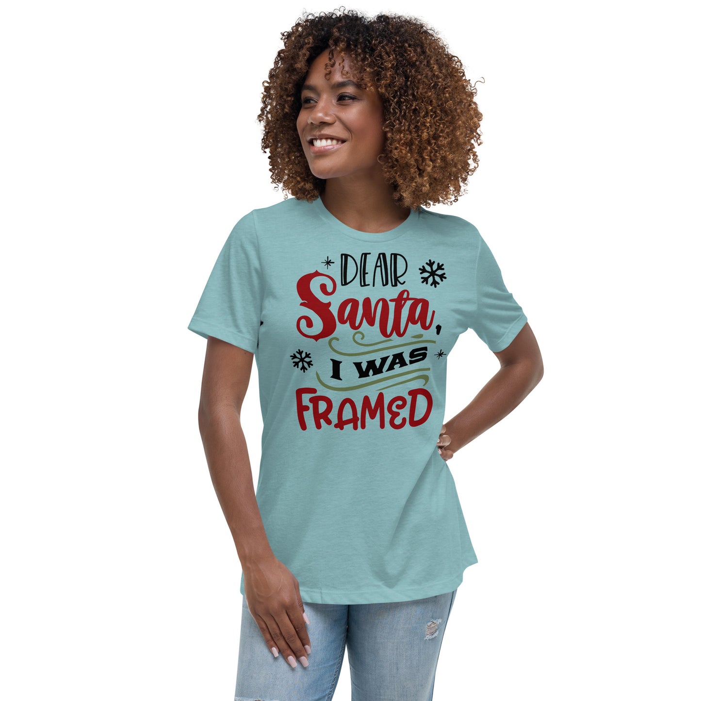 Dear Santa, I Was Framed Tee - Christmas Collection